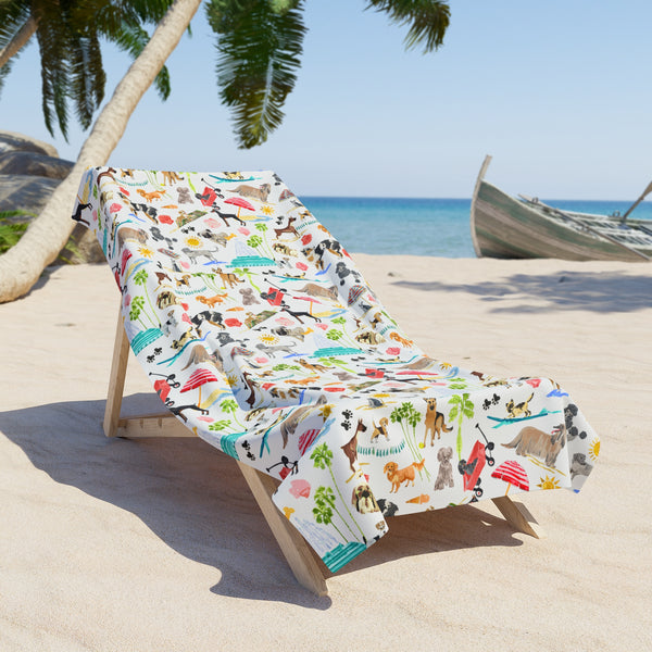 Dog Days of Summer Beach Towel