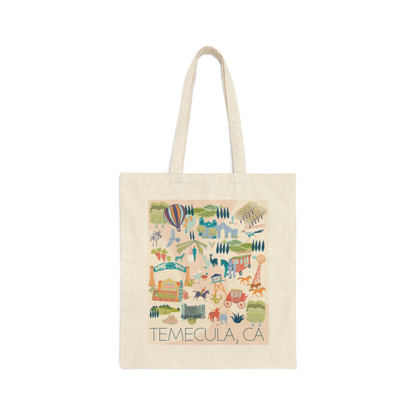 Temecula Cotton Canvas Tote Bag