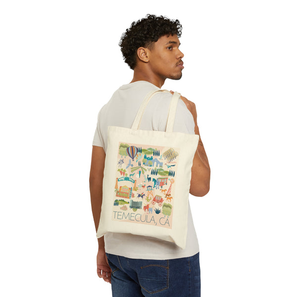 Temecula Cotton Canvas Tote Bag