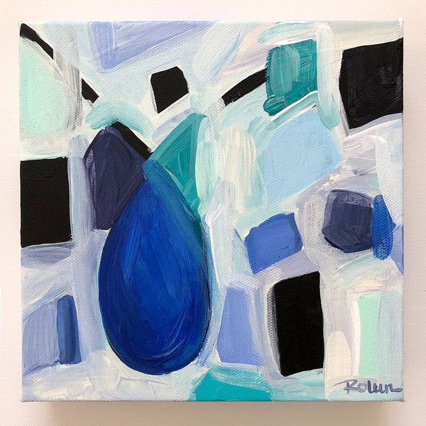 Aqua Terra Gem Original Art