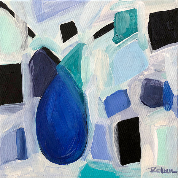 Aqua Terra Gem Original Art