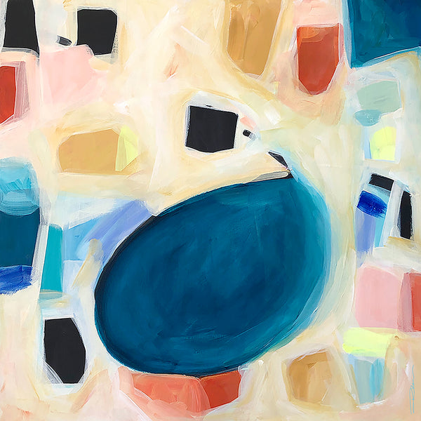 Blue Topaz Terra Gem Print