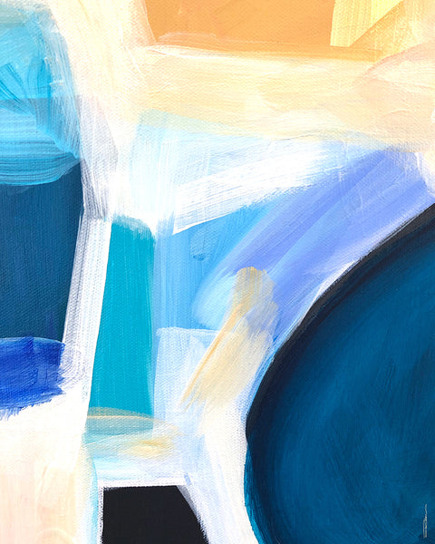 Golden Terra Gem Print