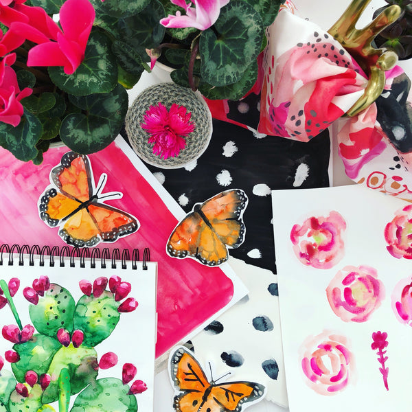 Prickly Pear Cactus Print