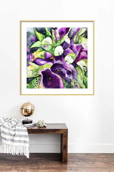 SoCal Lillies Floral Print