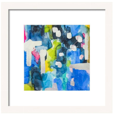 Blue Summer Breezes No3 Print