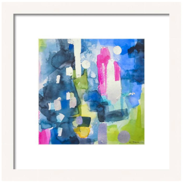 Blue Summer Breezes No2 Print