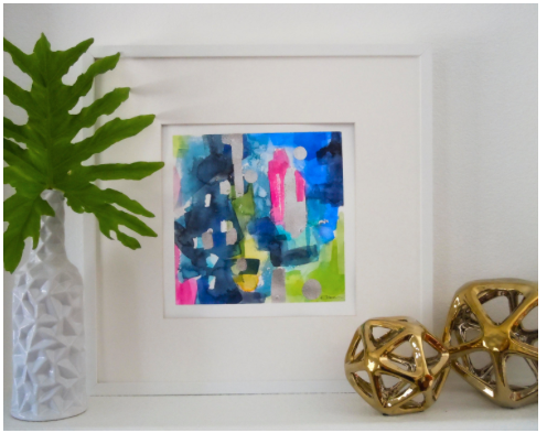 Blue Summer Breezes No2 Print