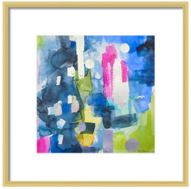 Blue Summer Breezes No2 Print