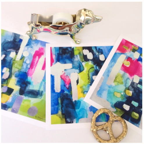 Blue Summer Breezes No2 Print