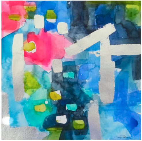 Blue Summer Breezes No1 Print