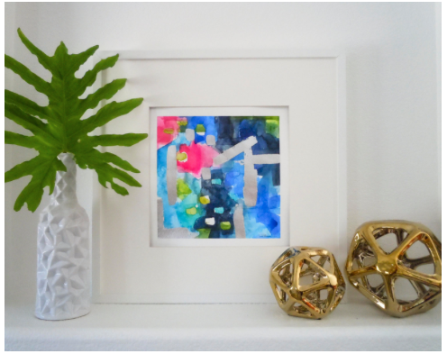 Blue Summer Breezes No1 Print