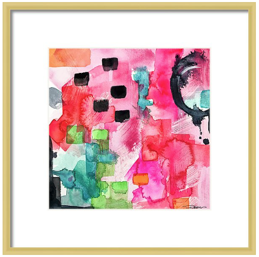 Flamingo Dance Print