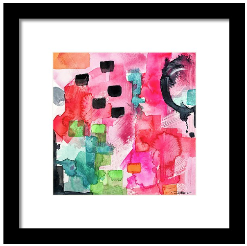 Flamingo Dance Print