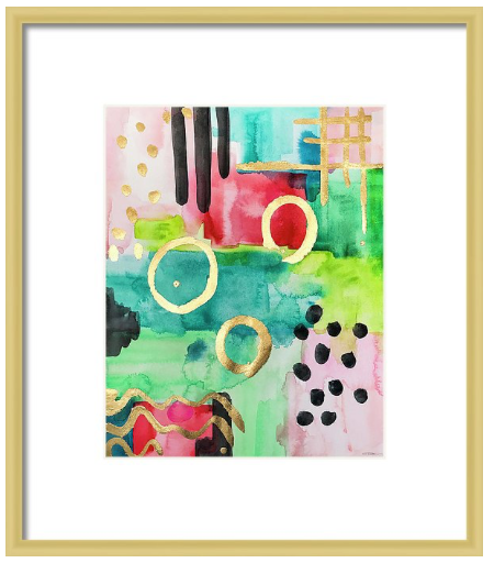 Miss Kate Series Abstract Print Set