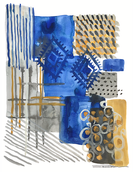 Ginger Jars & Baskets Print