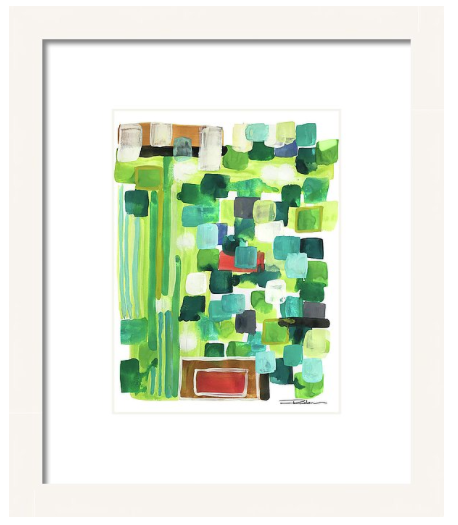Verde Art Print