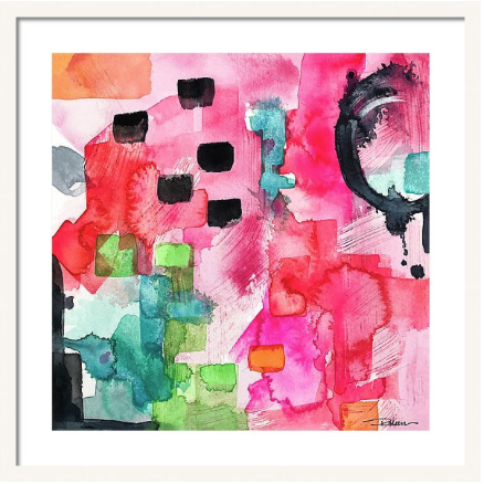 Flamingo Dance Print