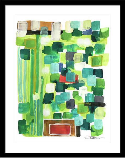 Verde Art Print