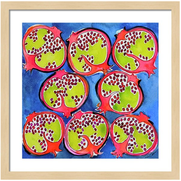 Pomegranate de Cobalt Print