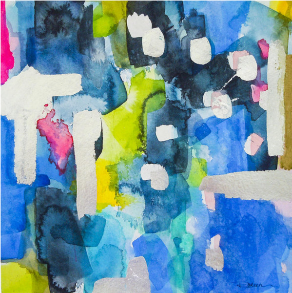 Blue Summer Breezes No3 Print