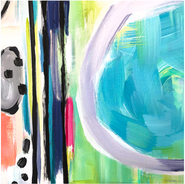 Collaboration Abstract Print Set