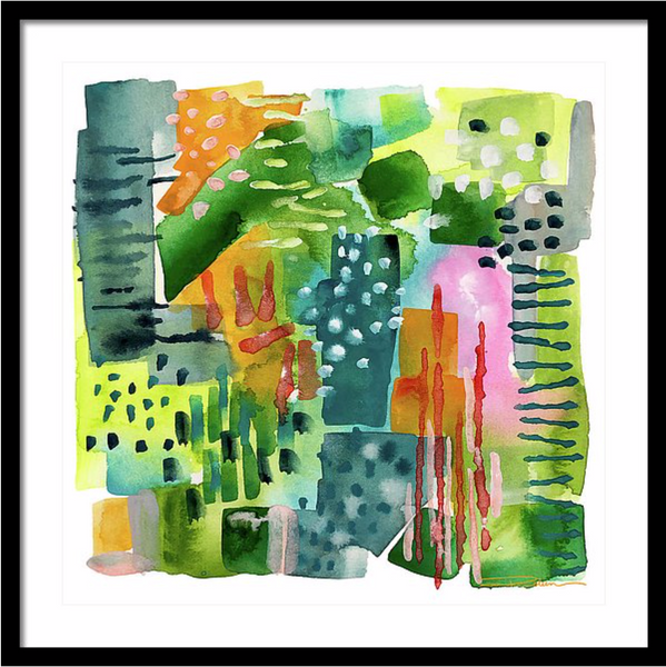 Jungle Vines Abstract Print