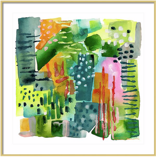 Jungle Vines Abstract Print