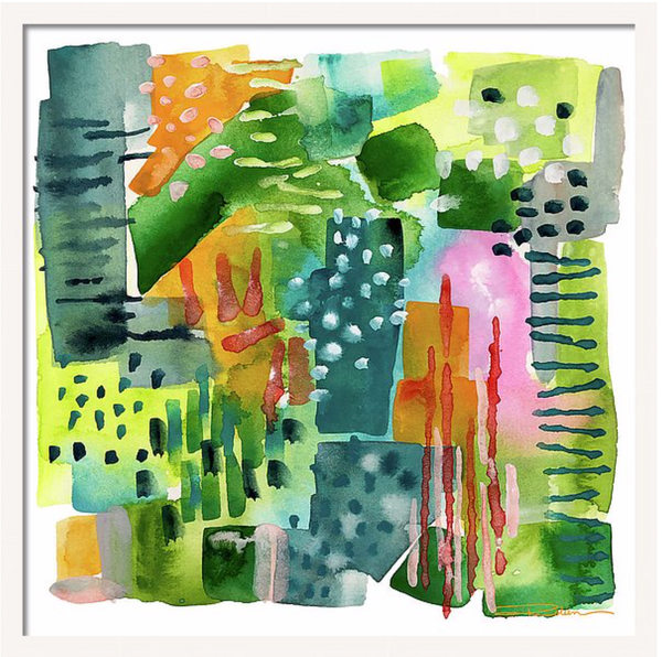Jungle Vines Abstract Print