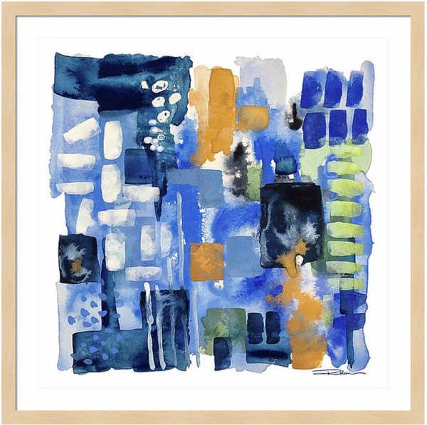 Ginger Jar Abstract Print