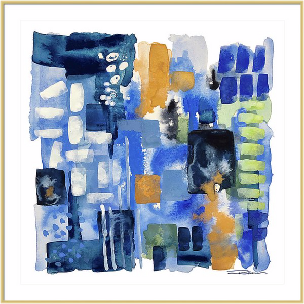 Ginger Jar Abstract Print