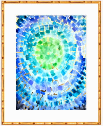 Good Vibes Original Art 18"x24'