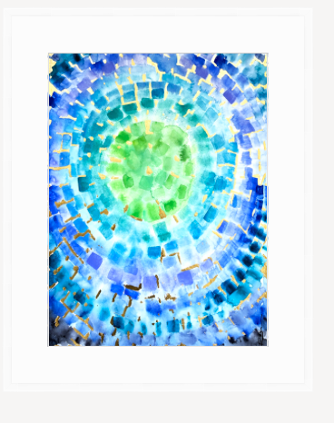 Good Vibes Original Art 18"x24'