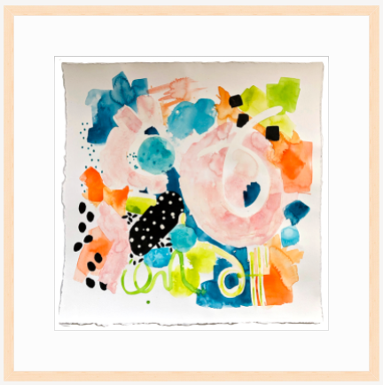 Confetti Original Art 20"x20"