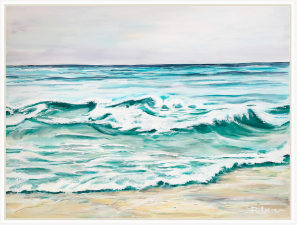 La Jolla Shores Stroll Original Art 40"X30"