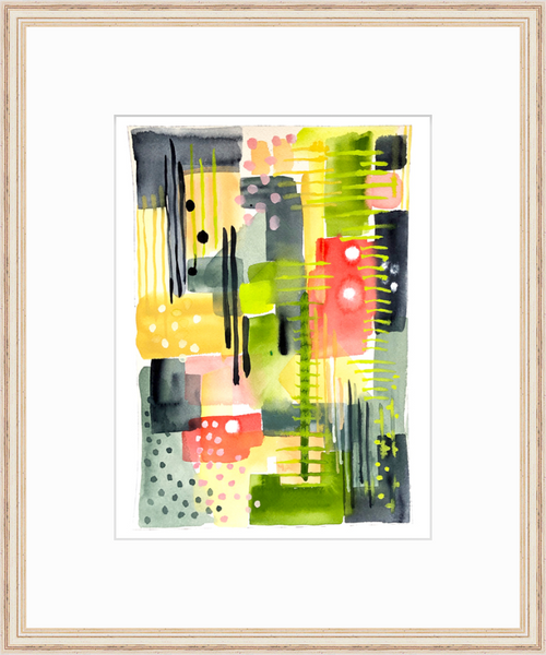 Giraffe Original Art 9"x12"