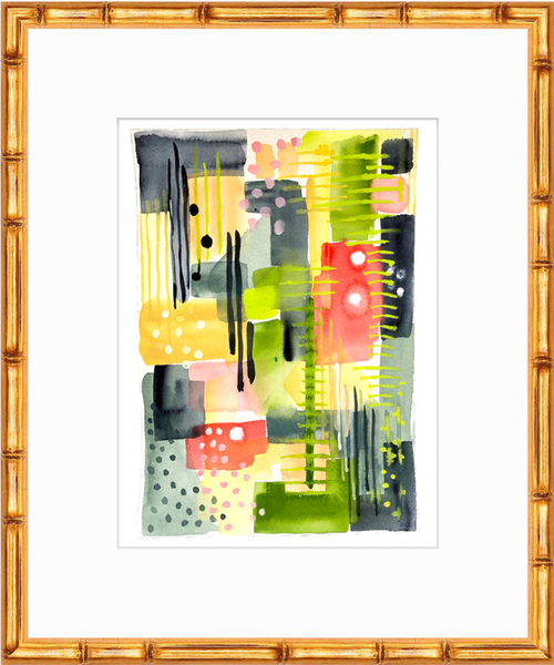 Giraffe Original Art 9"x12"