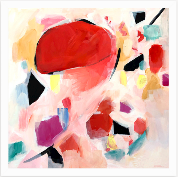 Terrazzo Gemstone Print