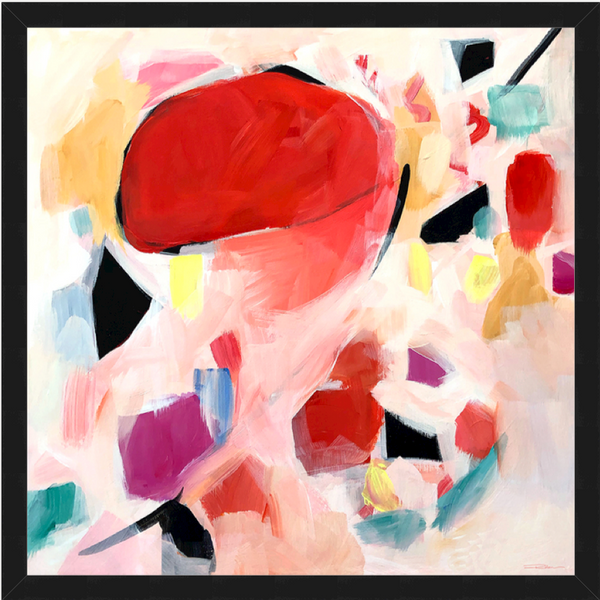 Terrazzo Gemstone Print