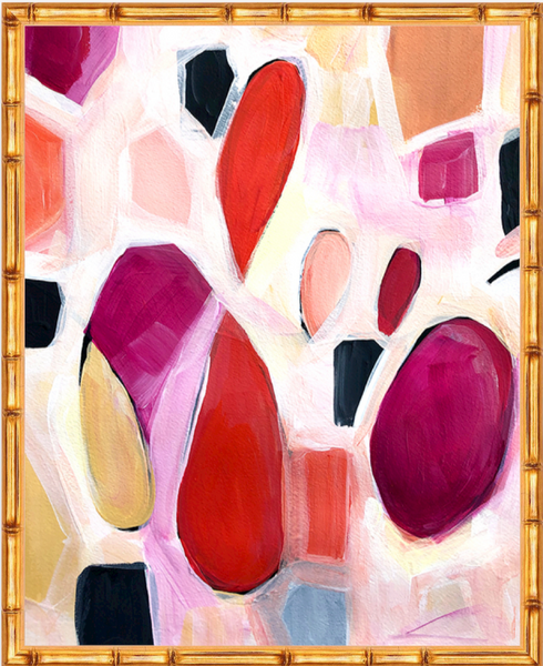 Tourmaline Terra Gem Art Print