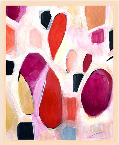 Tourmaline Terra Gem Art Print