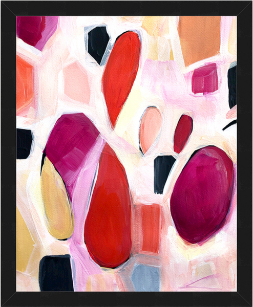 Tourmaline Terra Gem Art Print