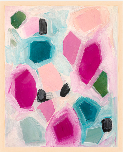 Semiprecious Terra Gem Art Print