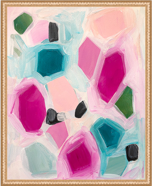 Semiprecious Terra Gem Art Print