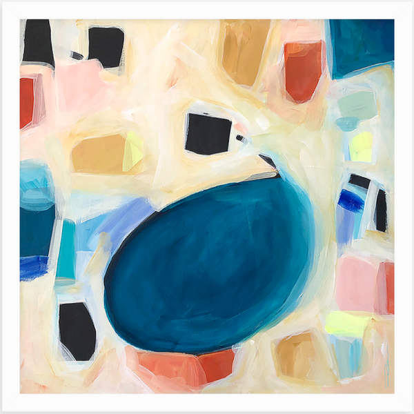 Blue Topaz Terra Gem Print