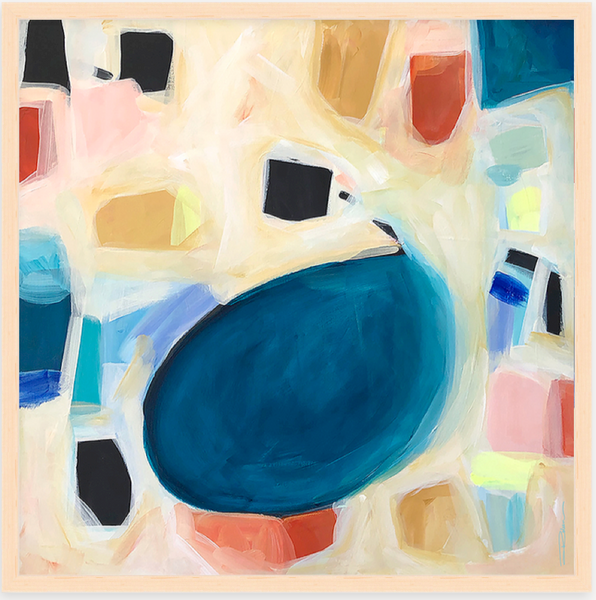 Blue Topaz Terra Gem Print