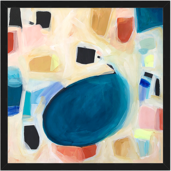 Blue Topaz Terra Gem Print