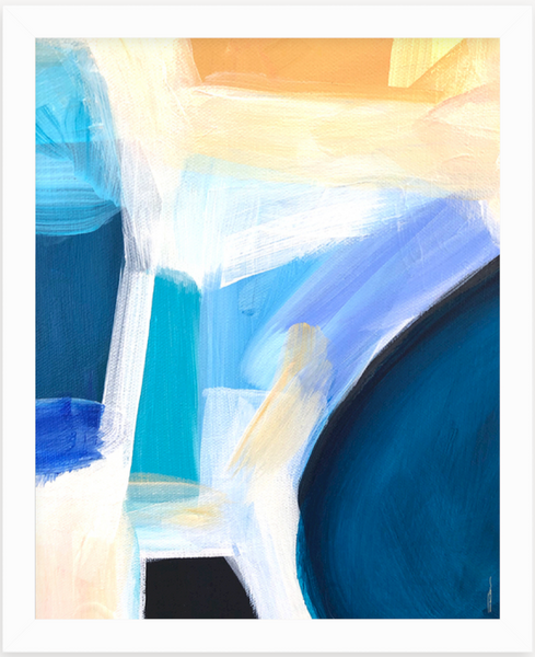 Golden Terra Gem Print