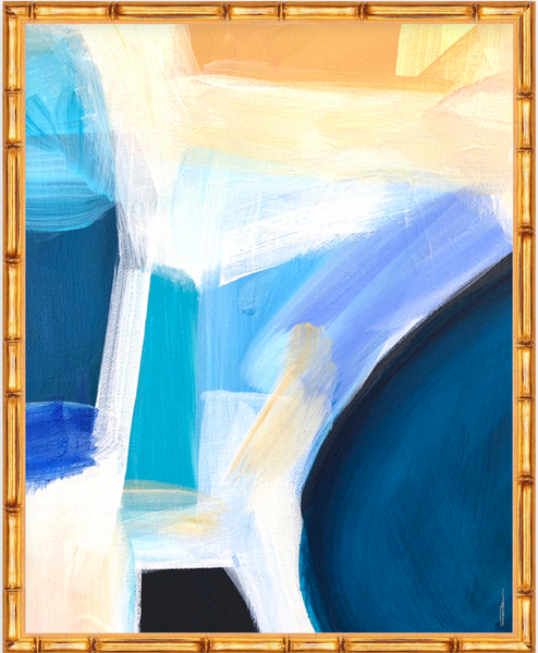 Golden Terra Gem Print