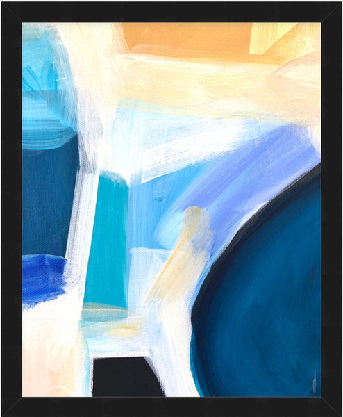 Golden Terra Gem Print